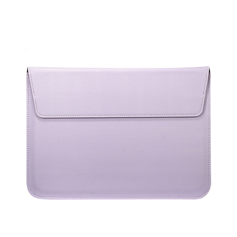 Thumbnail: SHD - LuxeGuard PU Leather Laptop Sleeve