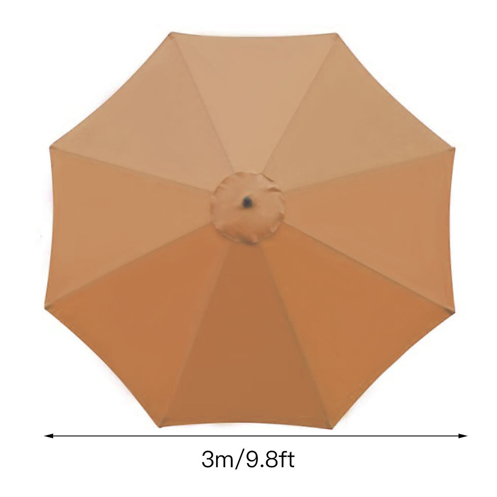 Thumbnail: Waterproof Sunshade Sail Patio Shade Umbrella Outdoor Double-layer Swimming Pool
