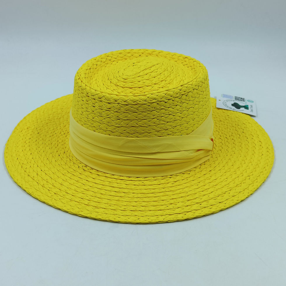 Miniature : SHD - Boho Breeze Raffia Straw Hat






