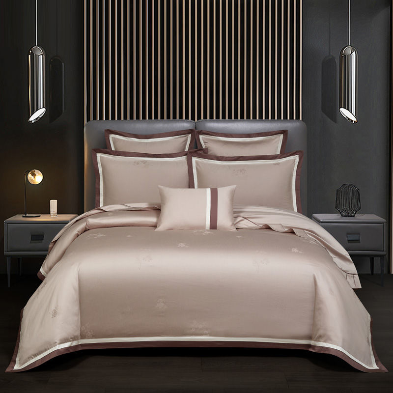 Thumbnail: SHD - Luxurious Vintage Jacquard Egyptian Cotton Duvet Set
