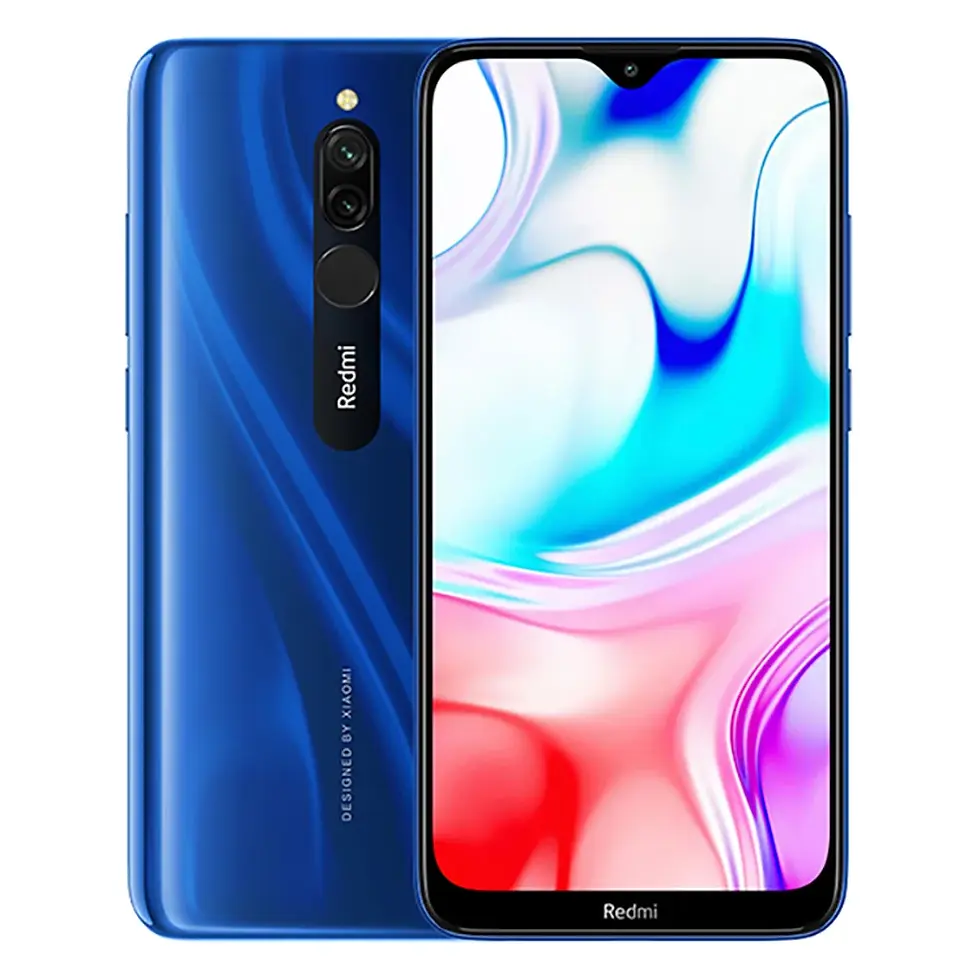 Thumbnail: Original Xiaomi Redmi 8 Dual SIM 12MP+2MP+8MP 3GB+32GB 4GB+64GB Smartphone 6.22'