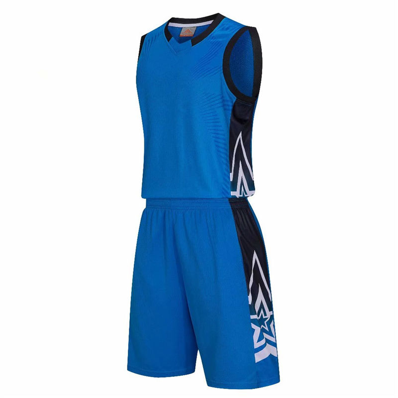 Miniature : Men Basketball Uniforms Sets College Basketball Jerseys suits Shirt+shorts Profe