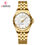 Thumbnail: SHD - CHENXI 050A Brand Luxury Gold Dress Watches Stainless Steel Unique Golden 