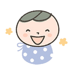 男の赤ちゃんのイラスト