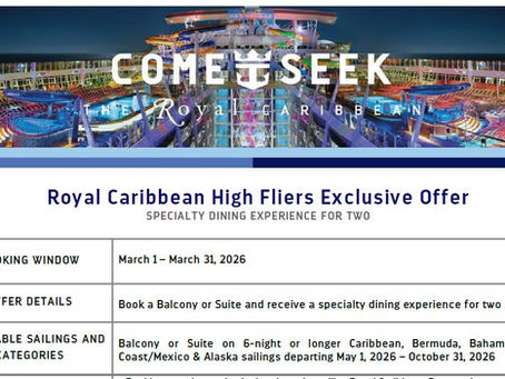 Quick Win Promo to Help You Book Royal Caribbean This Month.