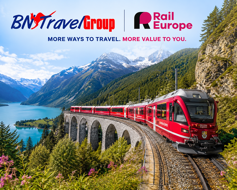 We are Excited to Welcome Rail Europe to the BNT Travel Group Portfolio.