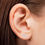 Thumbnail: Lightning Bolt Stud Earring
