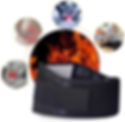 Thumbnail: Back heat belt waist support belt magnetic waist belt heat pads for back pain