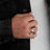 Thumbnail: Spinning Fidget Ring For Men
