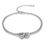 Thumbnail: Personalized Mom Charm Bracelet with Engraved Kids Names