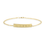 Thumbnail: Roman Numeral Bar Bracelet