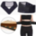 Thumbnail: Back heat belt waist support belt magnetic waist belt heat pads for back pain