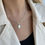 Thumbnail: Initial Birthstones Necklace for Mom