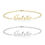 Thumbnail: Custom Dainty Name Bracelet