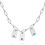 Thumbnail: Initial Birthstones Necklace for Mom