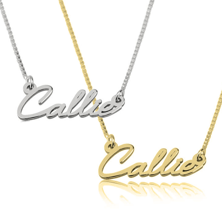 Thumbnail: Dainty Name Necklace