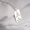 Thumbnail: Custom IDF Military Dog Tag Necklace