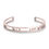 Thumbnail: Roman Numeral Bangle for Women