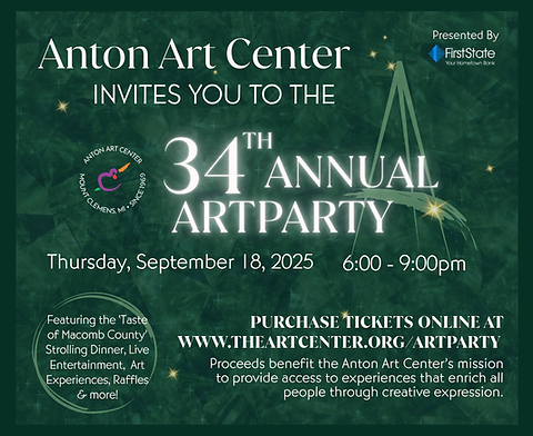 Featuring the ‘Taste of Macomb County’ Strolling Dinner, Live Entertainment, Art Experienc