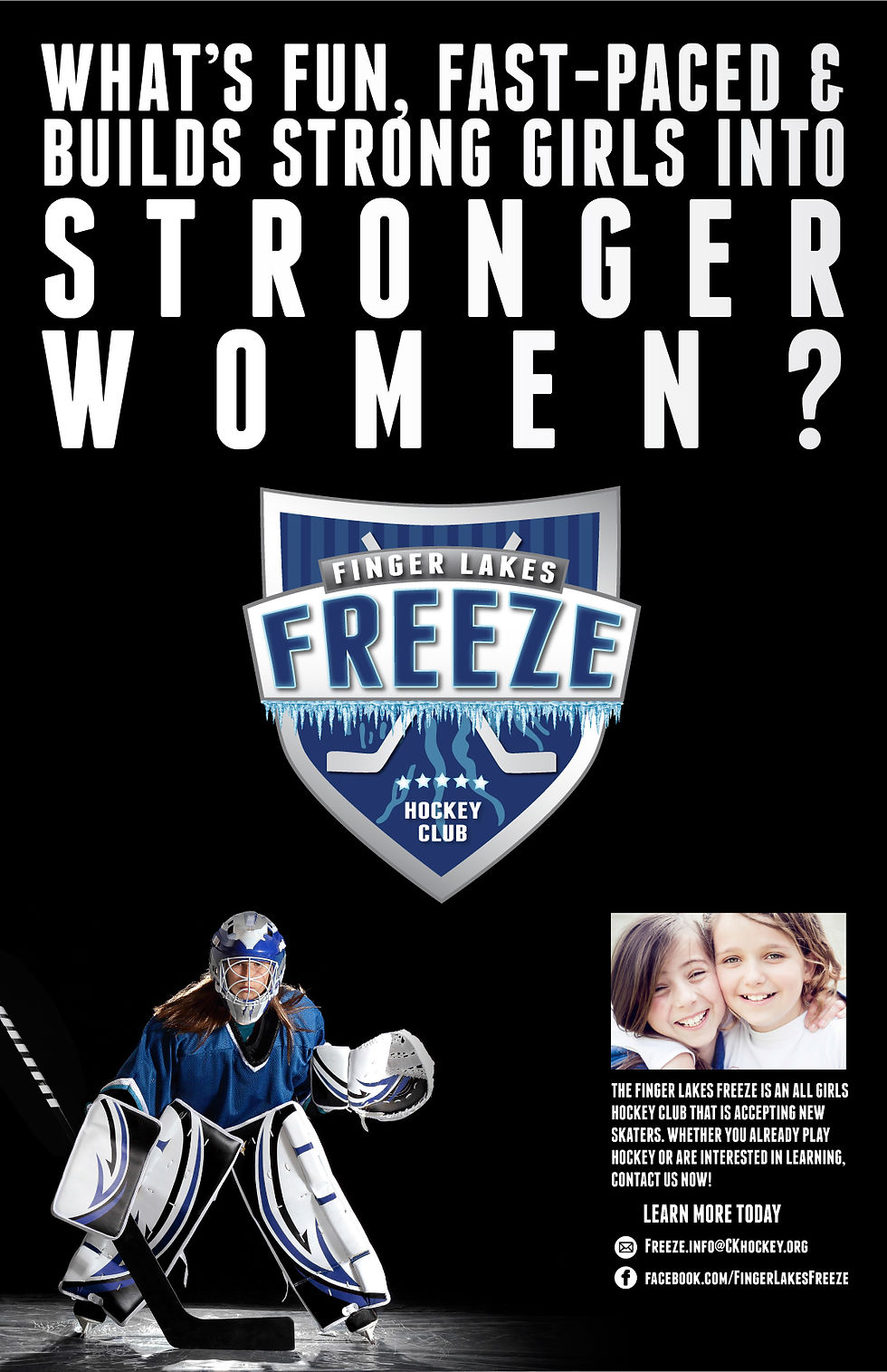 Finger Lakes Freeze Poster