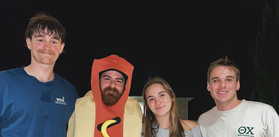 AMA members at haunted house fundraiser.