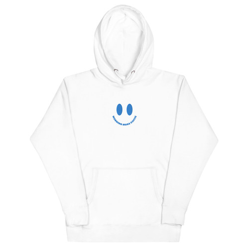 Smile, Morning Mugs Coffee Hoodie | Morning Mugs Coffee