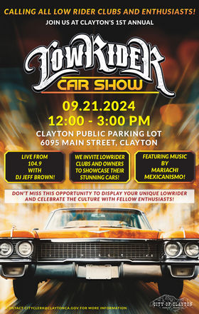 Low Rider Car Show - Clayton 2024