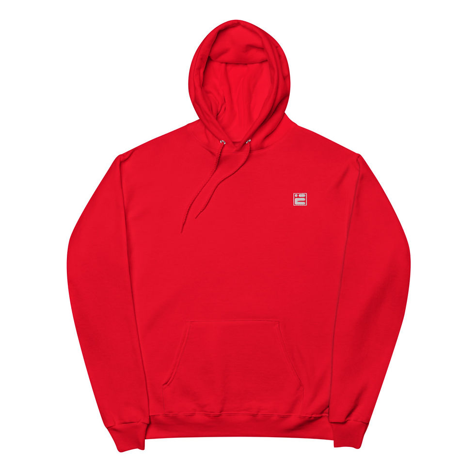 Thumbnail: Unisex fleece hoodie