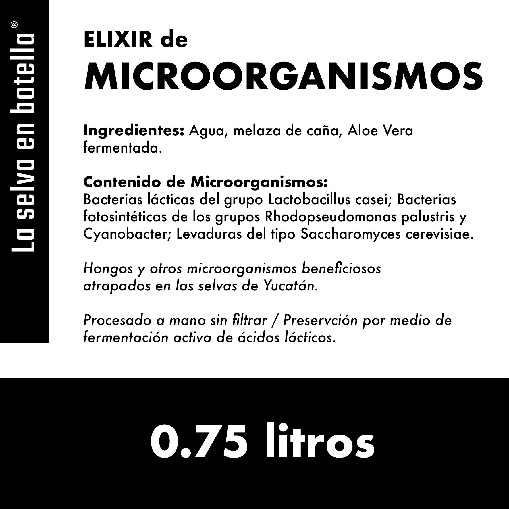 MICROORGANISMOS .75 l