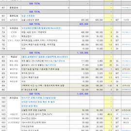 안양시 동안구 관양동 공작럭키아파트 67.18㎡ 인테리어 견적서