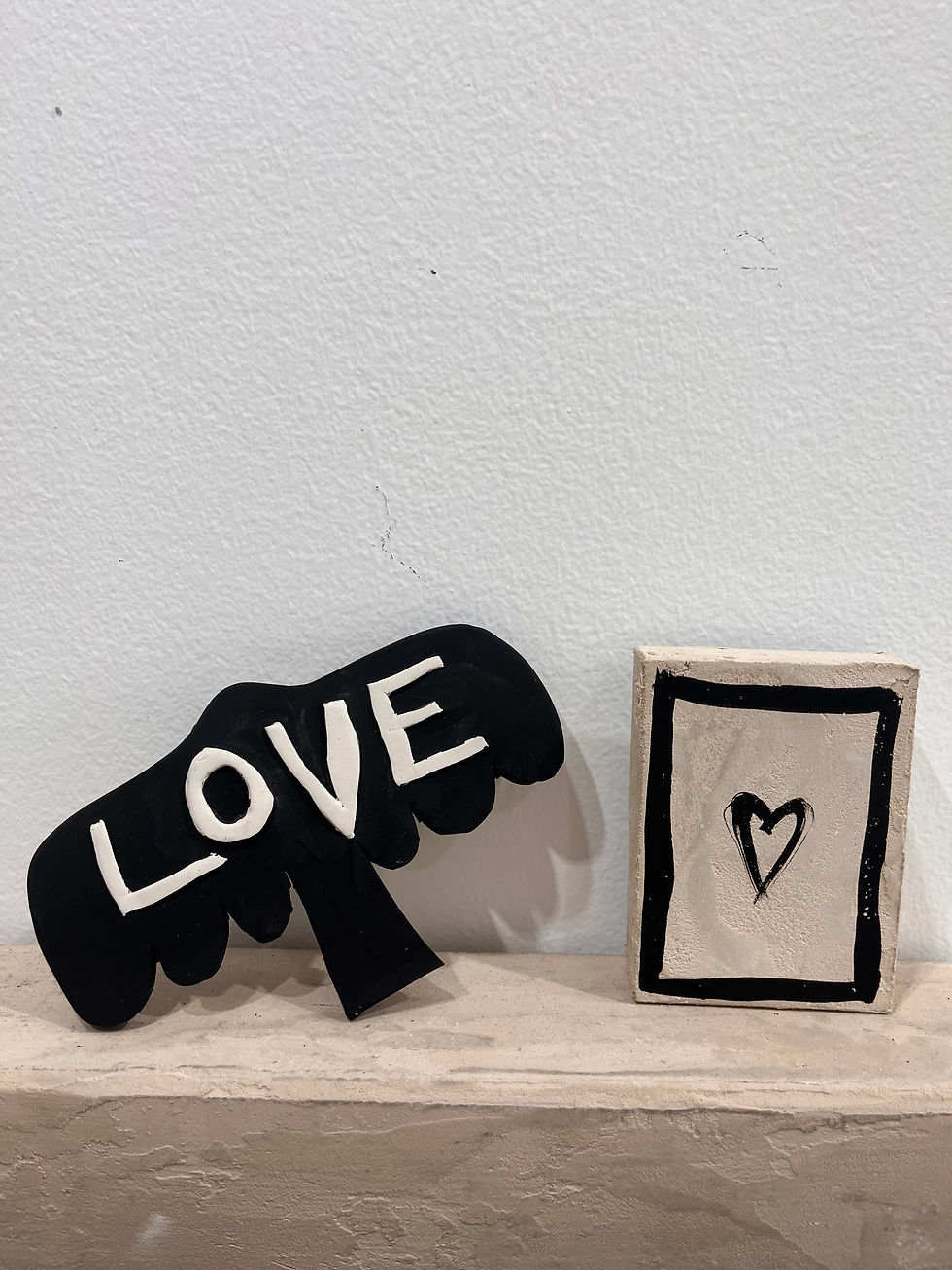Miniature : Oiseau LOVE AK - 15cm