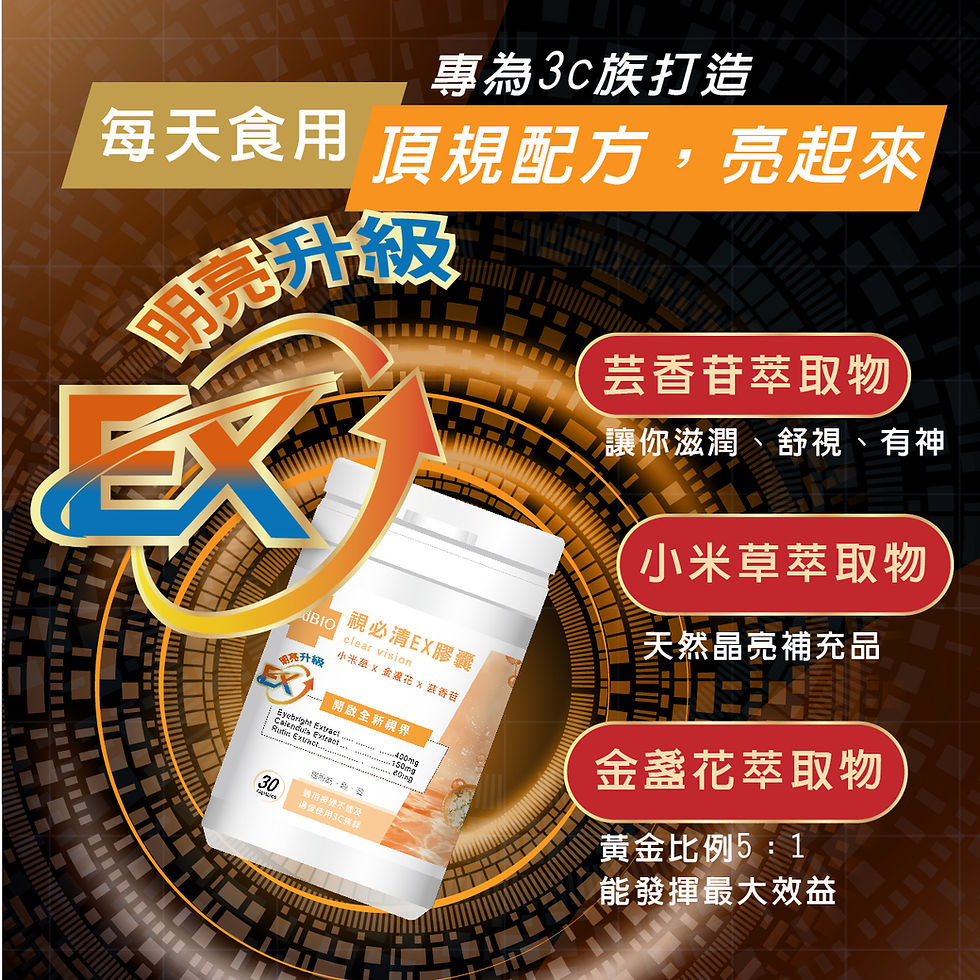 縮圖：MedBIO美百優®️視必清 膠囊 30入∣維持視覺∣