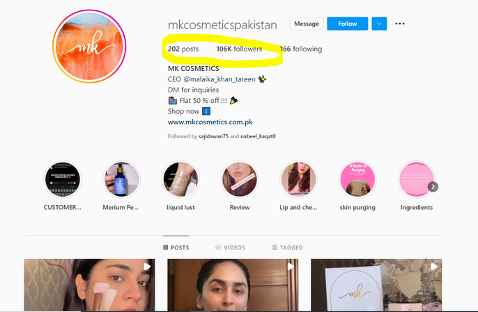 MK Cosmetic instagram page.PNG