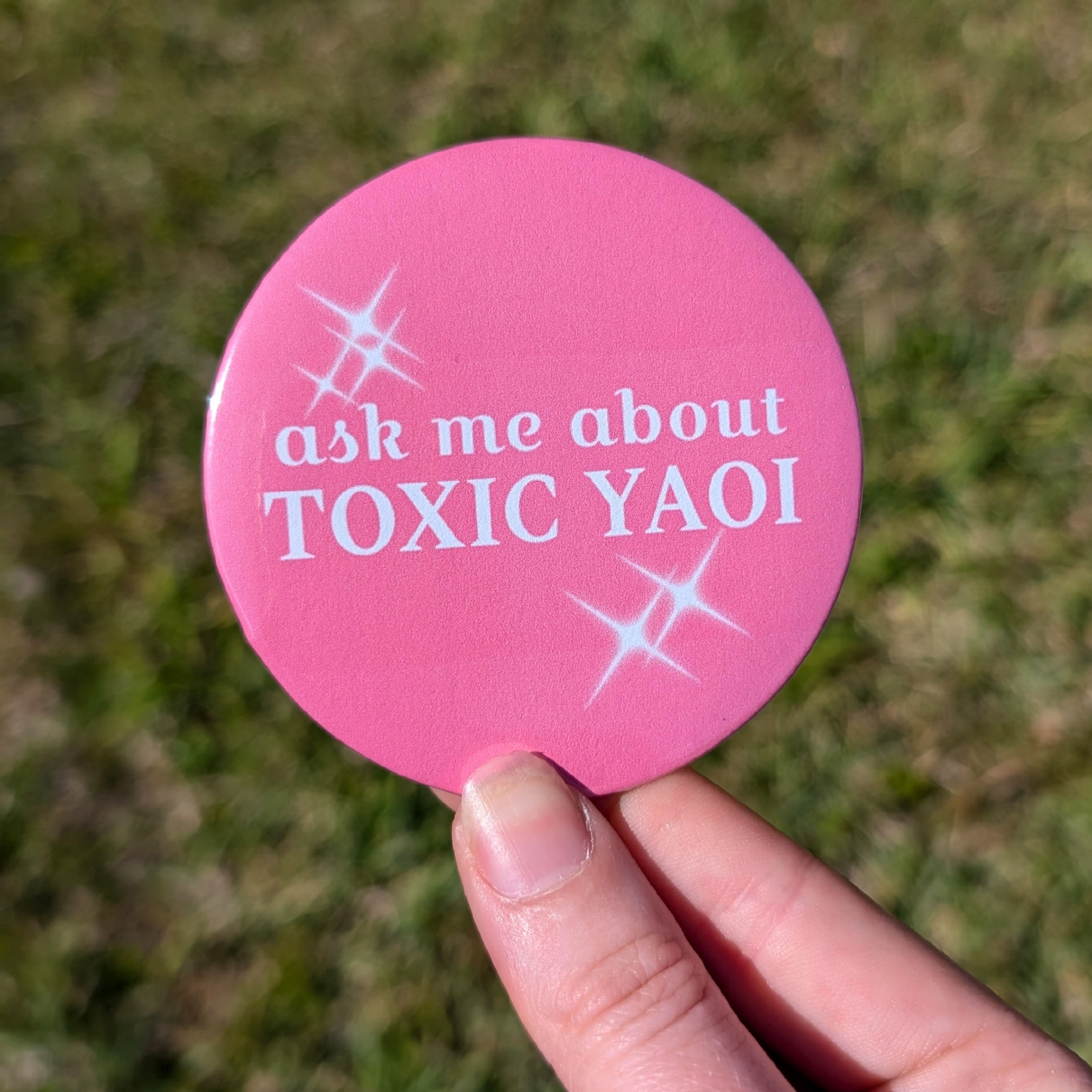 Toxic Yaoi 3inch Buttons
