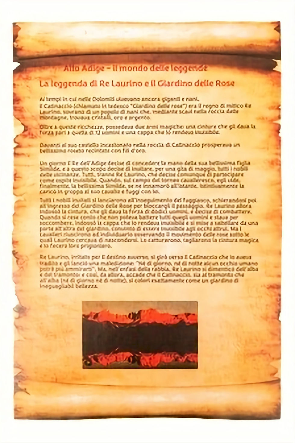 Miniatura: Re Laurino di Catinaccio