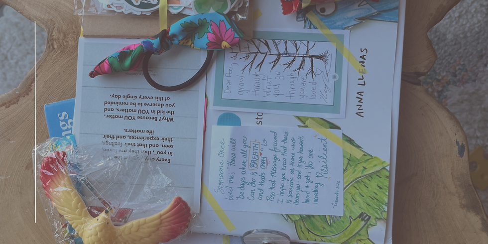 Hope kits foryouth who have been imoacted by the stress and stigma of a paremts subdtanc u