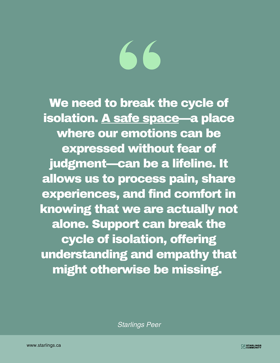 Peer Support Matters