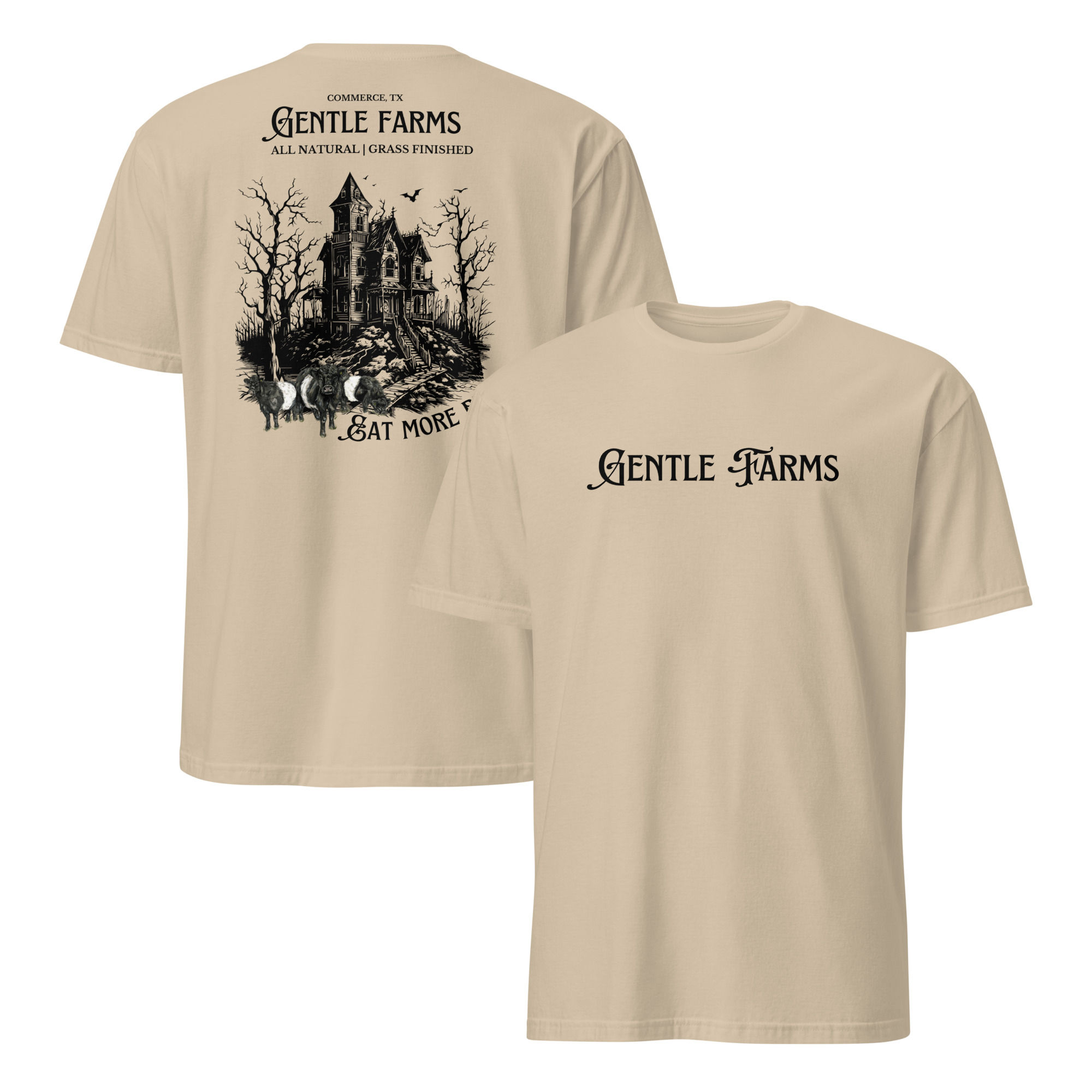 Black house Short-Sleeve Unisex T-Shirt