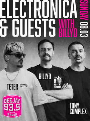 LIVE DJ SET ON SUNDAY 8/3