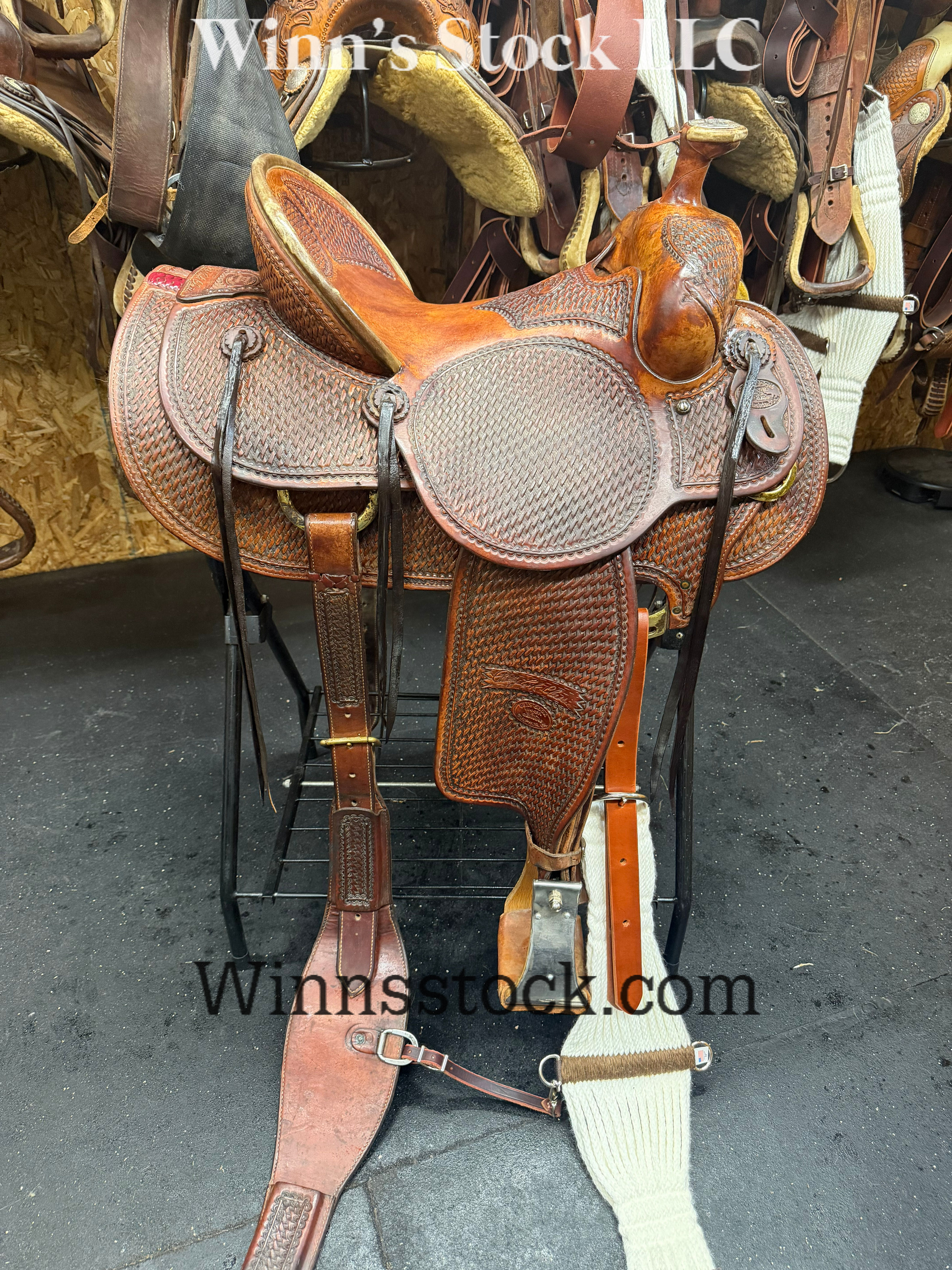15.5" Billy Cook - High Country Rancher saddle