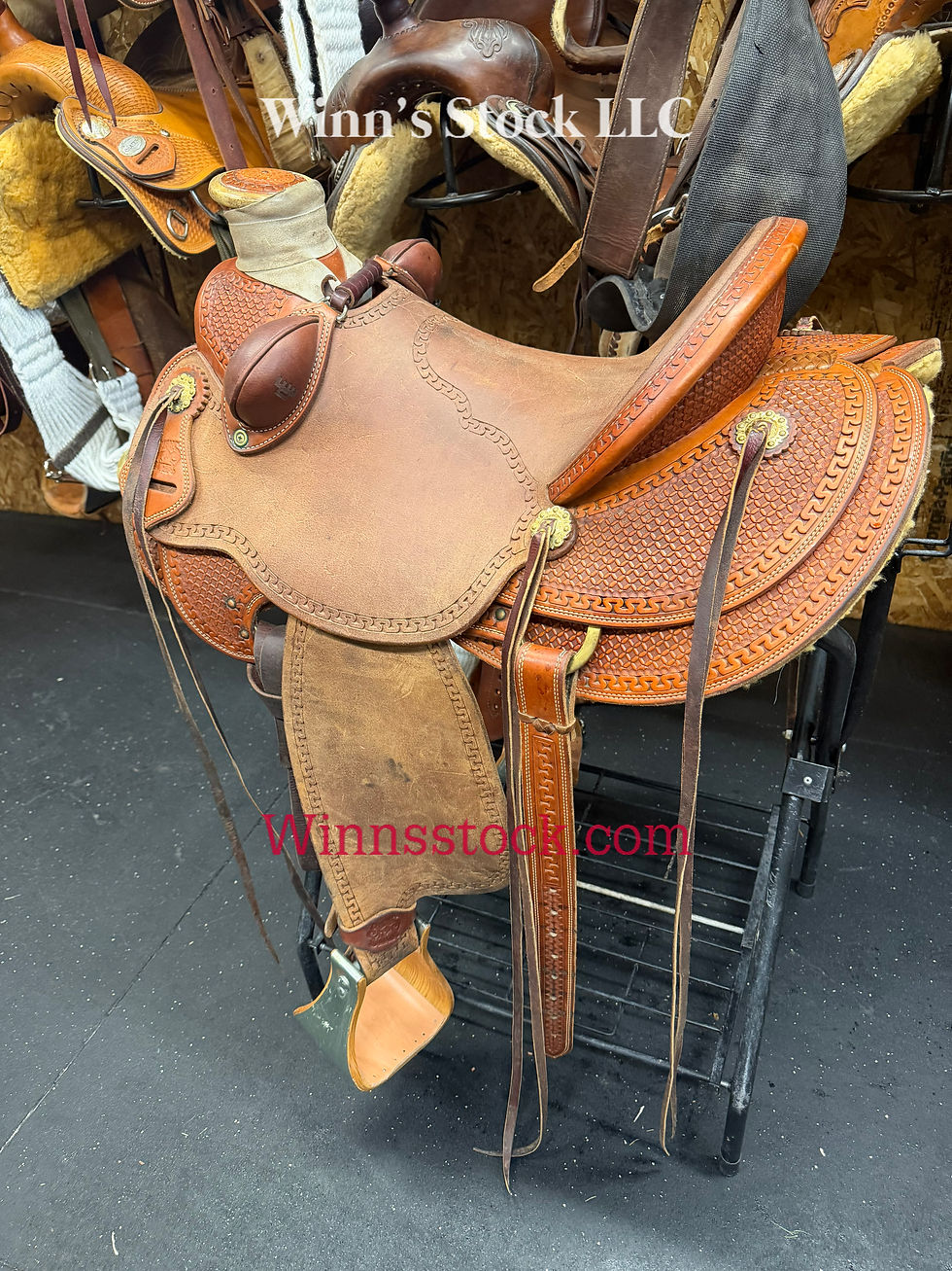 Thumbnail: 15.5" Burns saddlery - Wade 