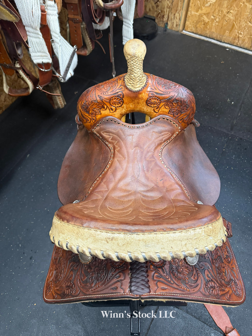 Thumbnail: 14" Sharon Camarillo - Barrel saddle 