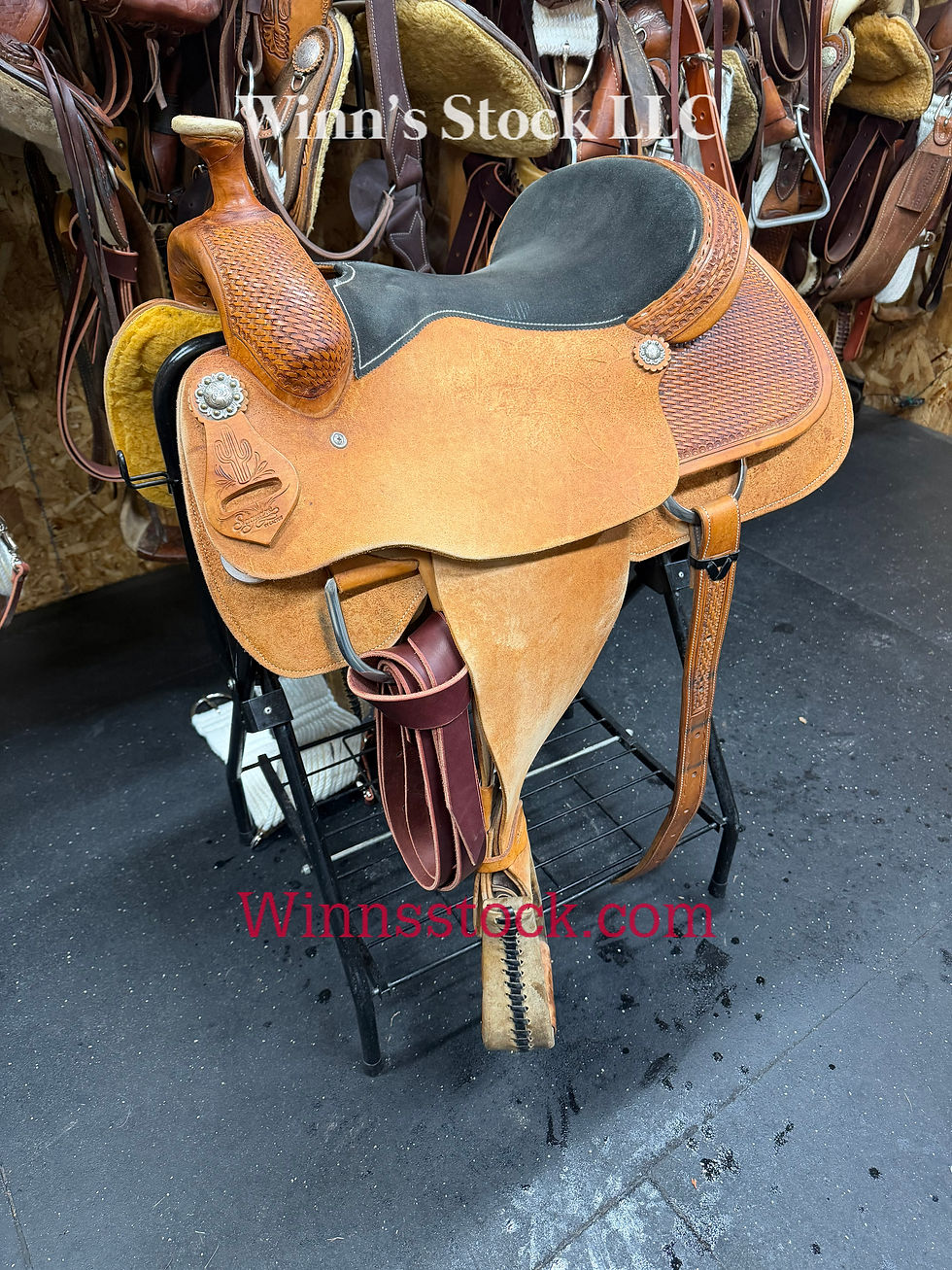 Thumbnail: 15" Cactus Saddlery - Roping saddle 