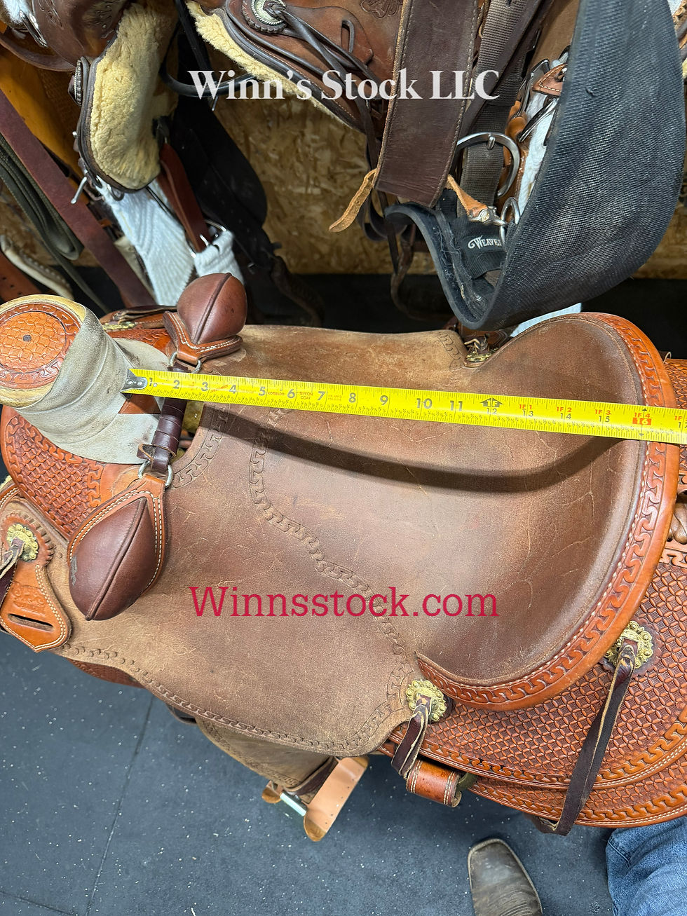 Thumbnail: 15.5" Burns saddlery - Wade 