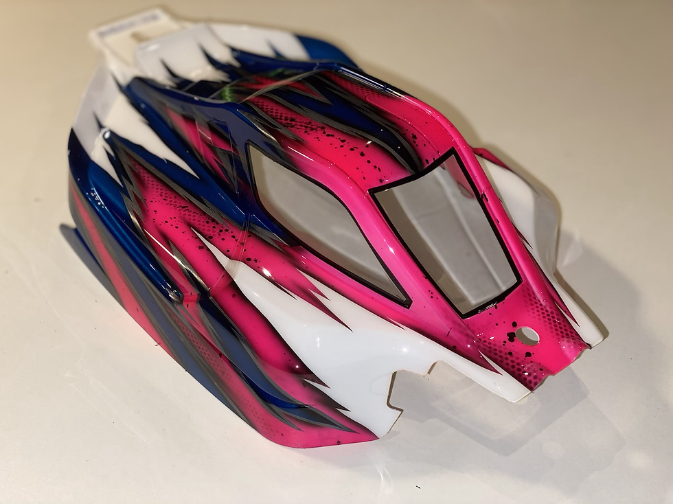 Miniature : Carrosserie prepaint Bittydesign vision Xray Brushless