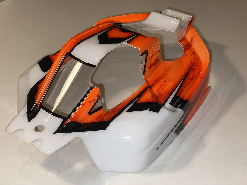 Miniature :  Carrosserie prepaint Bittydesign vision Xray Thermique
