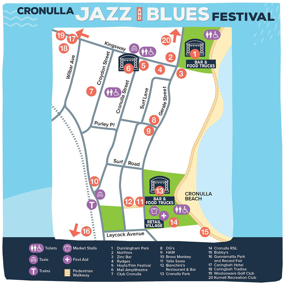 FESTIVAL MAP