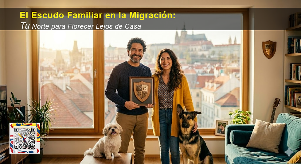 El Escudo Familiar en la Migración: Tu Norte para Florecer Lejos de Casa