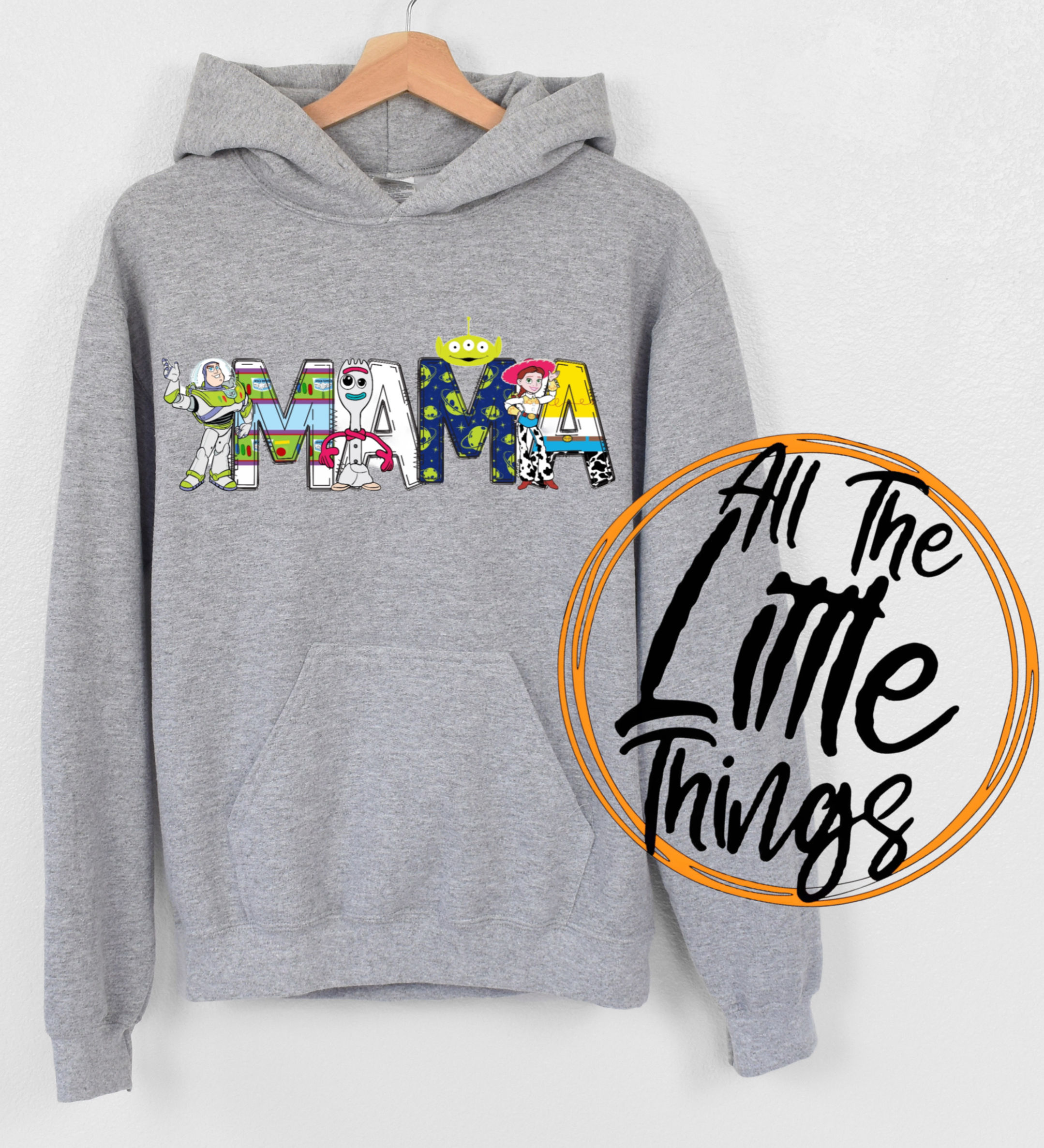 Toy friends name custom - tee, crew, hoodie