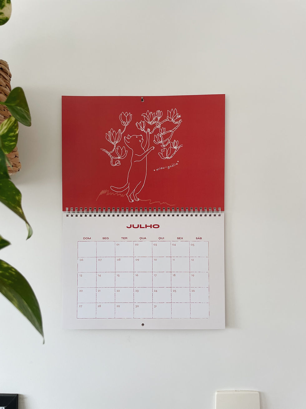 Miniatura: Calendario de parede - 2025
